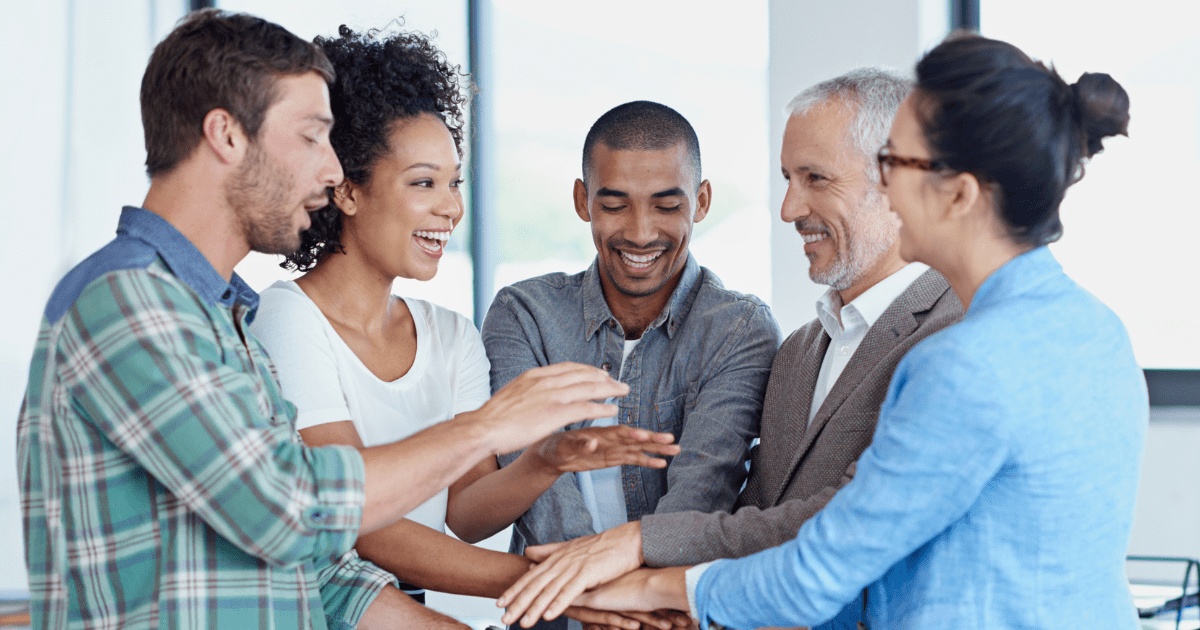 Multigenerational Team CrossGroup leadership a multi-generational team working together